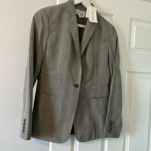 Suit jacket grey check pattern CK